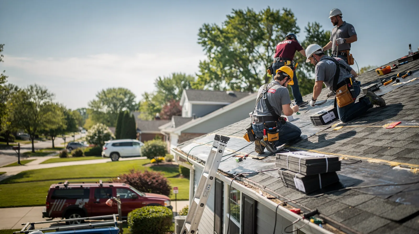 Roof Repair in Delavan, IL around you